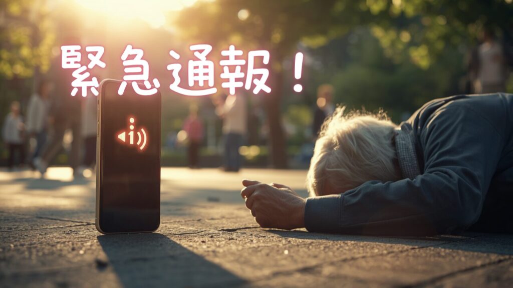 シニア必見!転倒・急病・災害時に役立つスマホの緊急SOS機能とは?