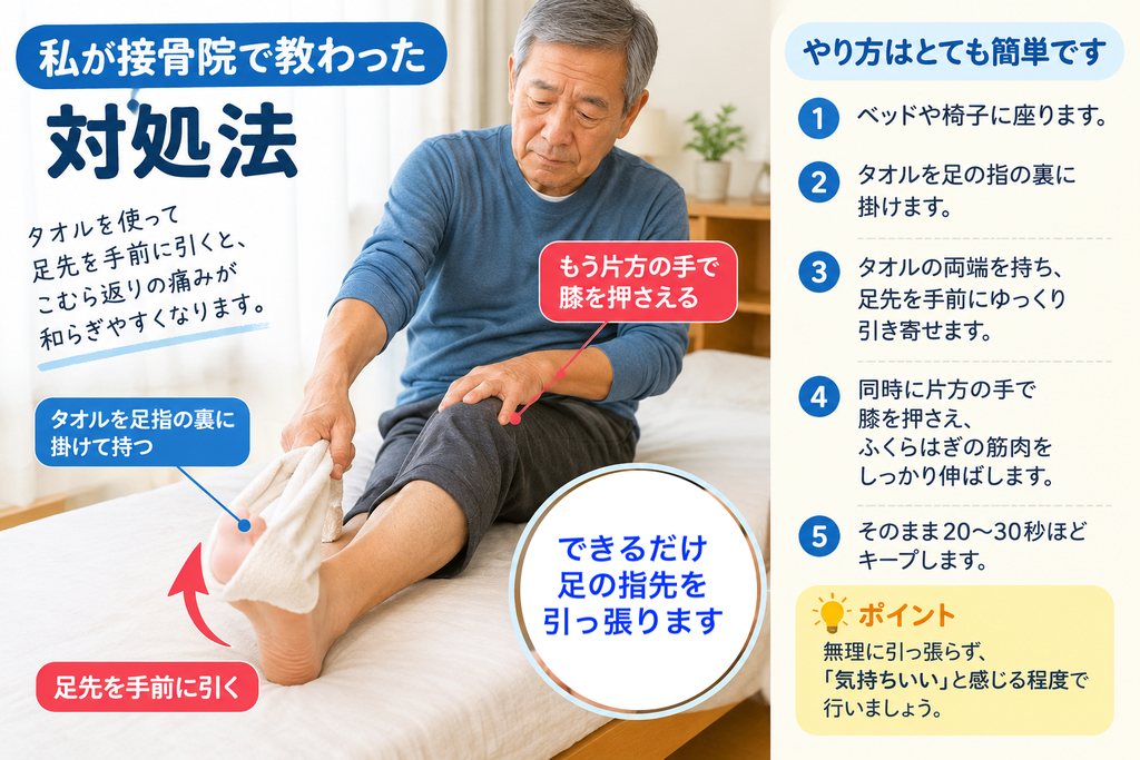 水分不足だけじゃない!足がつる本当の理由とこむら返り その場の対処法と予防法